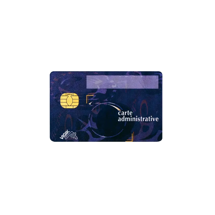 Carte Administrative Avec Clés Vigik Sécurisées