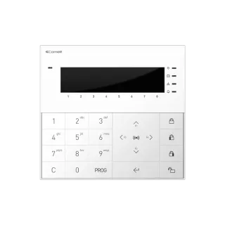 Série Vedo - Clavier Lcd Tactile Avec Rfid, 2 Entrées, 4 Touches, 8 Zones