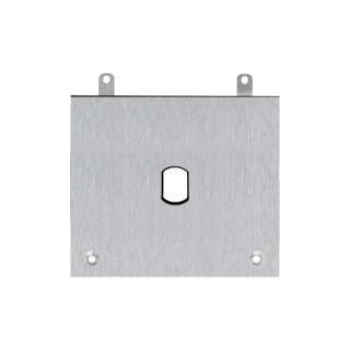 Série Switch - Face Prête Pour Vigik 2 Colonnes, Acier Inox Aisi 316
