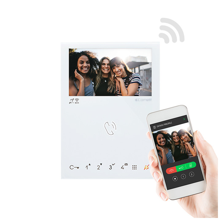 Mini Wi-Fi - Écran 4,3" Couleur, Vip, Wi-Fi, 7 Touches, Boucle Magnétique