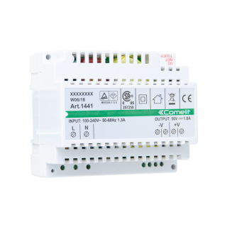 Alimentation 110-240VAC/56VDC 100W, système ViP, montage rail DIN 6 modules
