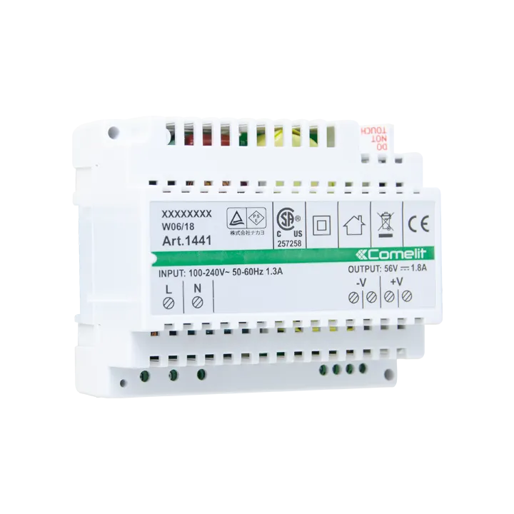 Alimentation 110-240Vac/56Vdc 100W, Système Vip, Montage Rail Din 6 Modules