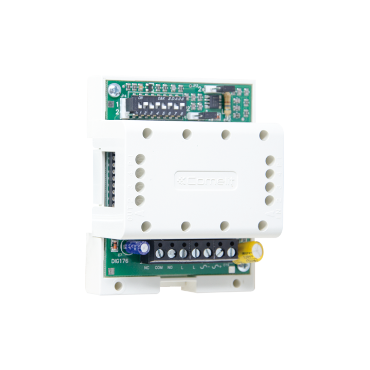 Relais actionneur intelligent Simplebus 1 et 2, 12VAC-20VDC 10A, 4 modules
