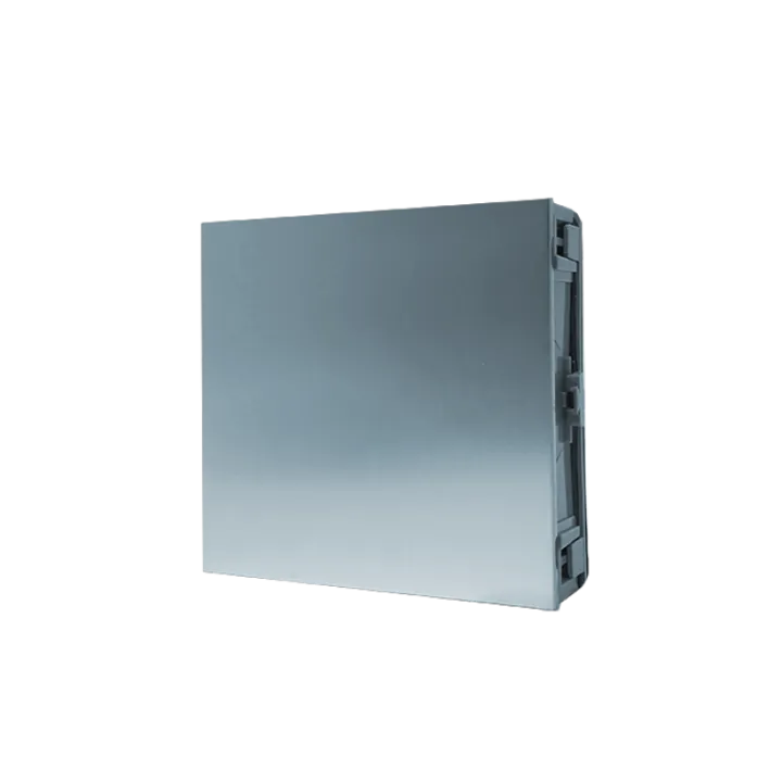 Série Ultra - Module Aveugle Tout Métal, Revêtement Aluminium Anodisé