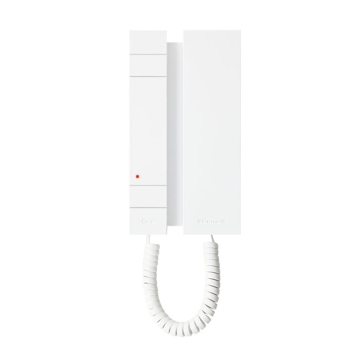 Mini Série - Interphone avec combiné, audio Simplebus 1, 2 boutons