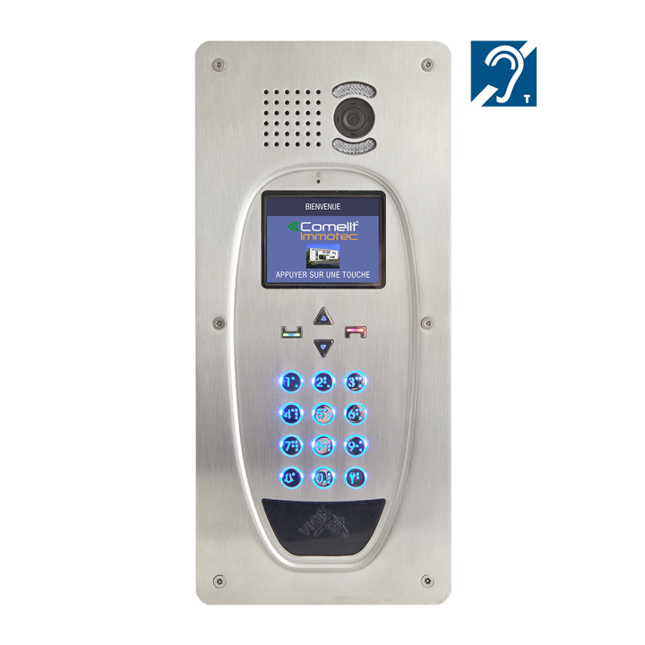 Platine PIC6 finition mate avec écran LCD et module 4681BM SBC1. Lecture claire