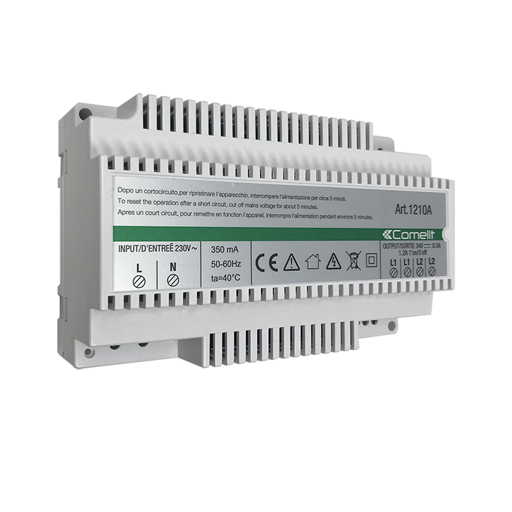 Alimentation SB2, transformateur d'isolement, entrée/sortie SB2, 8 modules DIN