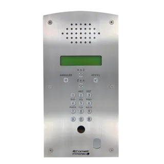 Platine Digitale Audio En Inox Avec Défilement, Adaptée Aux Résidences