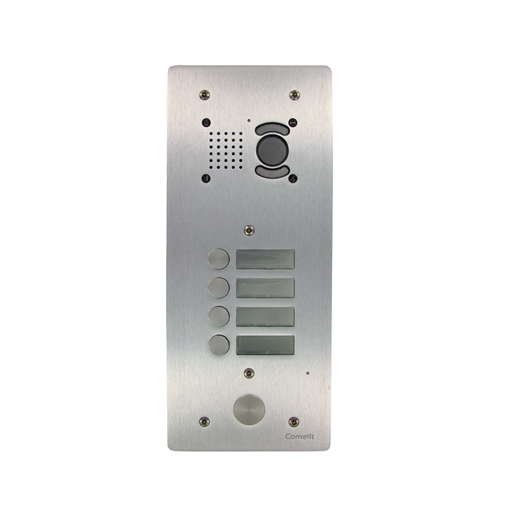 Poste extérieur vidéo AV1004 VIPTT, robuste, compatible systèmes IP et adapté