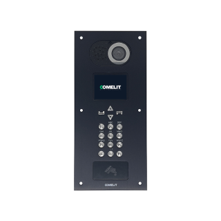 Platine PIC Switch noire encastrée, module 4680C inclus.