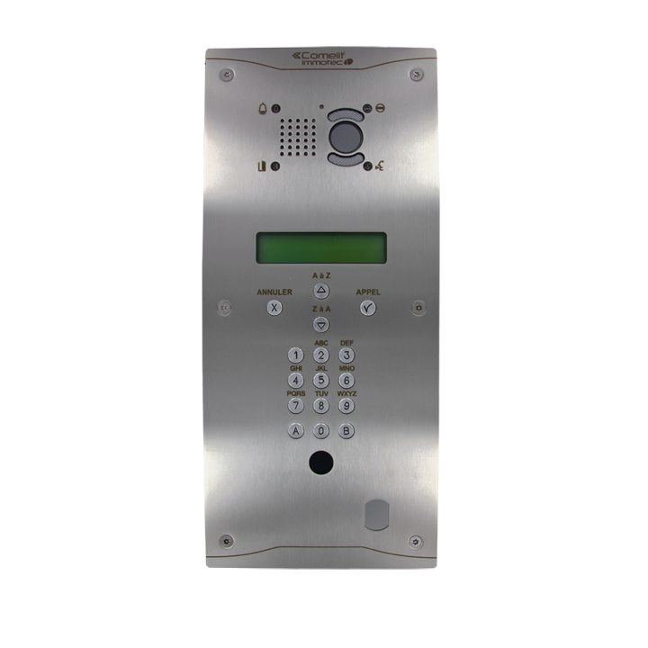 Platine Vidéo Digitale Inox Vip 350X180 1250 Inclus Full Ip (H Et V)