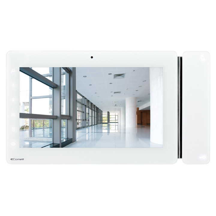 Série Maxi - Moniteur 7" Tactile Couleur, Mains Libres, Slot Carte Sd, Blanc