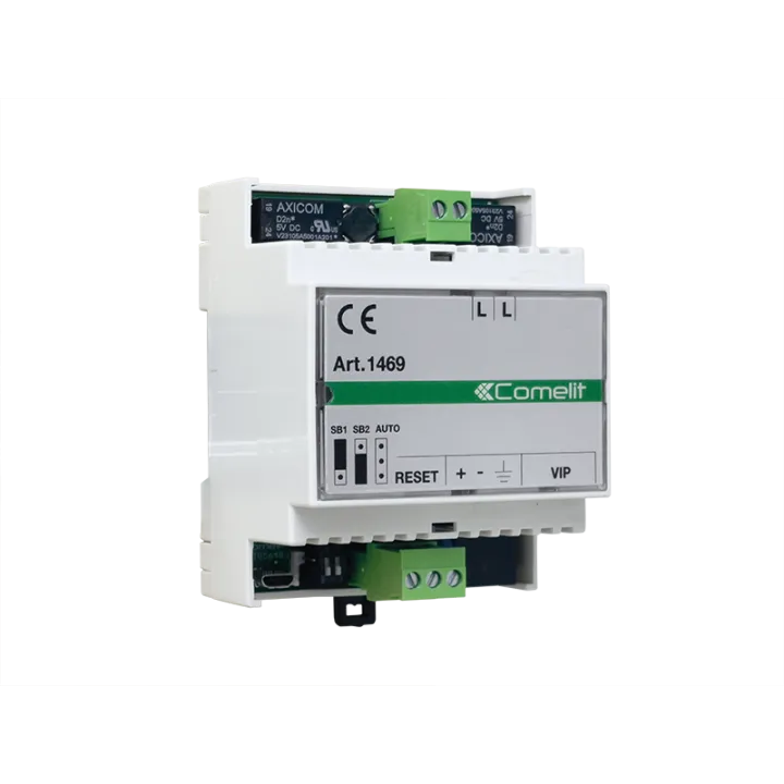 Interface Pour Systèmes Hybrides Simplebus/Vip, Gestion Interphones Sb1/Sb2