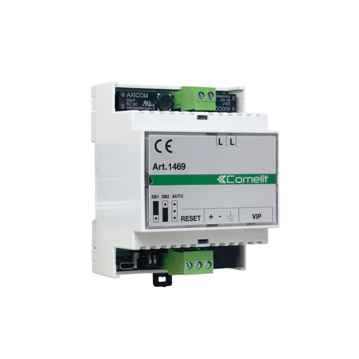 Interface Pour Systèmes Hybrides Simplebus/Vip, Gestion Interphones Sb1/Sb2