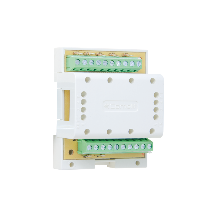 Module Concentrateur 9 Sorties, Système Simplebus 1, Montage Rail Din 4 Modules