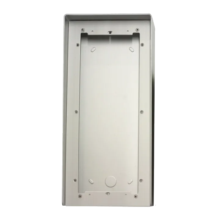 Série Ikall - Boîtier Pluie Aluminium Anodisé 3 Modules 154X332X85 Mm