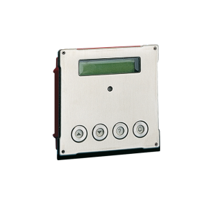 Série Vandalcom - Module répertoire digital acier inox 316, 4 boutons, 1000 noms