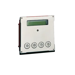 Série Vandalcom - Module Répertoire Digital Acier Inox 316, 4 Boutons, 1000 Noms