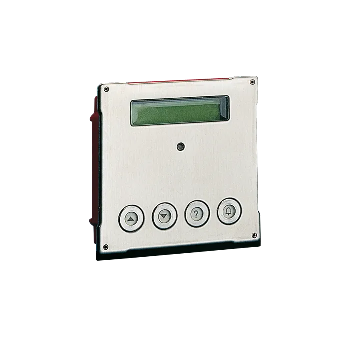 Série Vandalcom - Module Répertoire Digital Acier Inox 316, 4 Boutons, 1000 Noms