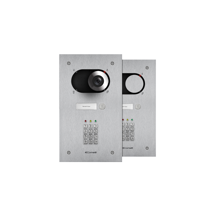 Série Switch - Face 1 Bouton Avec Clavier, Aisi 316, Led, Ik08