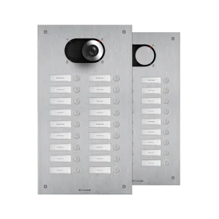 Série Switch - Panneau 18 Boutons 2 Colonnes, Aisi 316, Led, Ik08