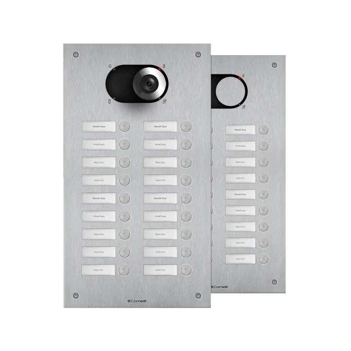 Série Switch - Panneau 18 Boutons 2 Colonnes, Aisi 316, Led, Ik08