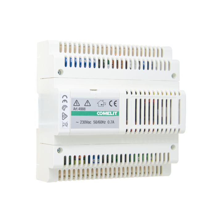Alimentation Simplebus 2, 4 Sorties/100 Appareils, 8 Modules Din