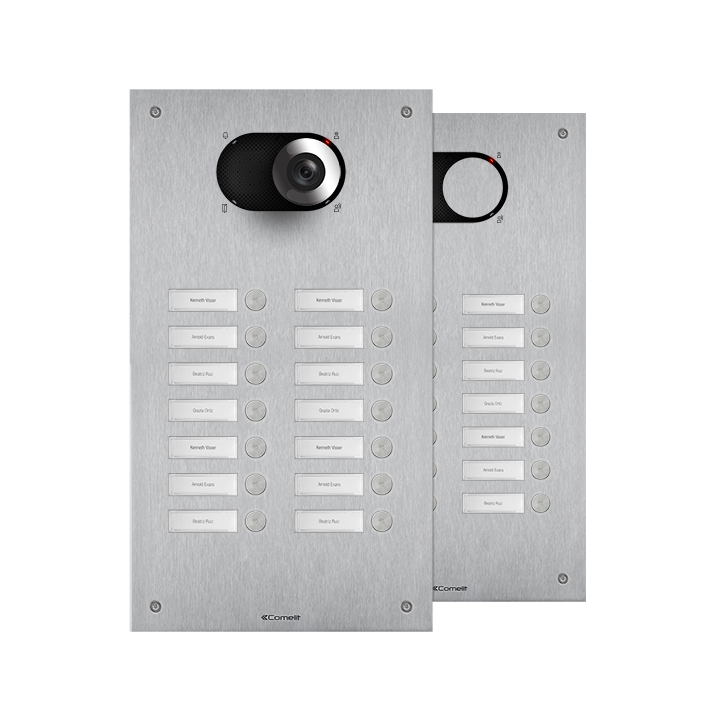 Série Switch - Panneau 14 Boutons 2 Colonnes, Aisi 316, Led, Ik08