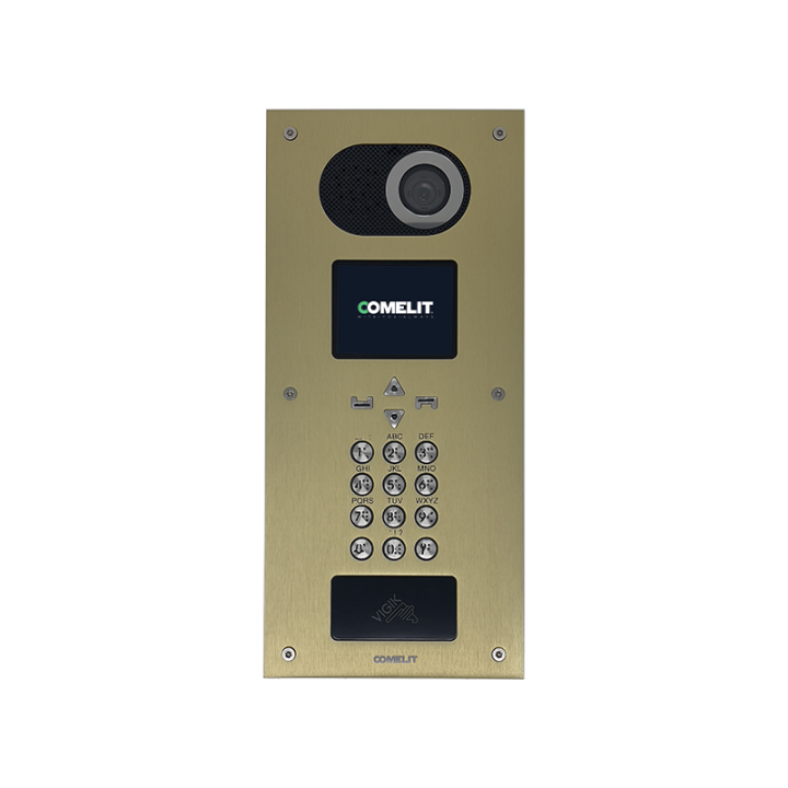 Platine Pic Switch Finition Champagne, Montage Encastré, Équipée Du Module 4681.