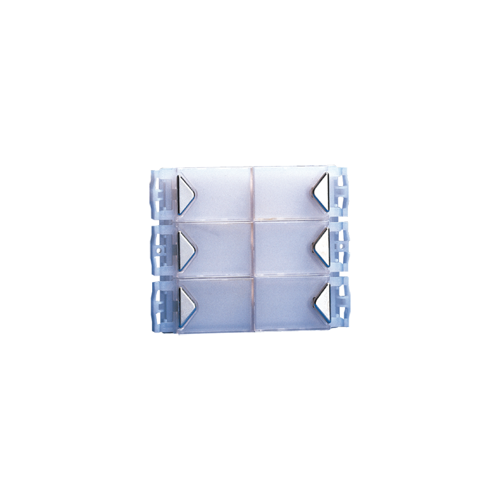 Série Powercom - Module 6 boutons, système Simplebus