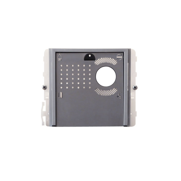 Série Ikall Metal - Module Sans Bouton Pour Unité Audio/Vidéo, Acier Inox.