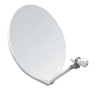 Kit Parabole Fibre 65Cm + Lnb Universel.