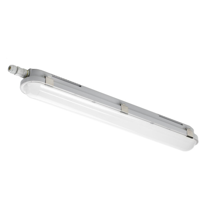 Etanche Drakkar Ii 43W-1520Mm-5000K-Irc80-Ip66 6000Lm-Traversant