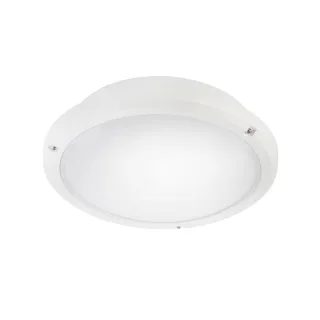 Hublot Deimos E27 Ii Blanc-Ip65-Ik10 Max Led 8W