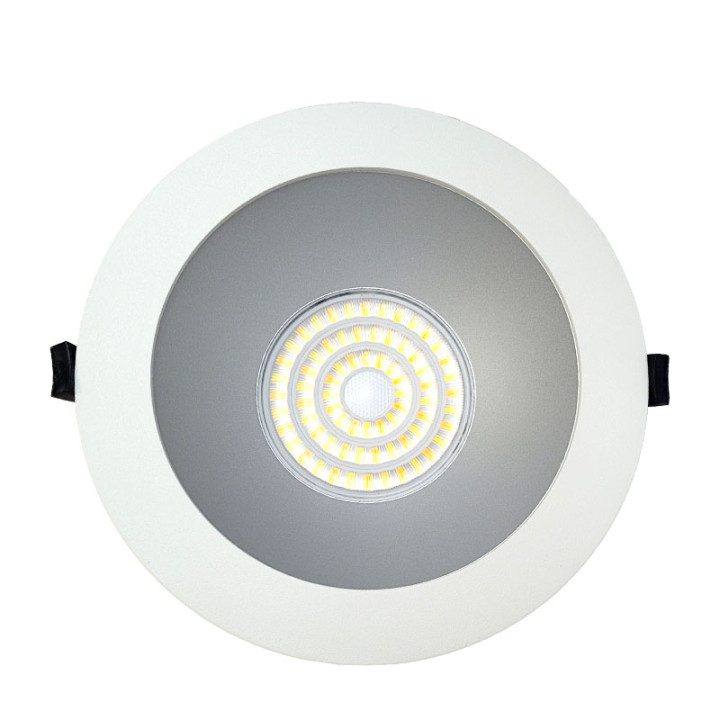 Donwlight Giro Iii 18W 3Cct-Irc80-Ip54 2430Lm - Diametre 190Mm