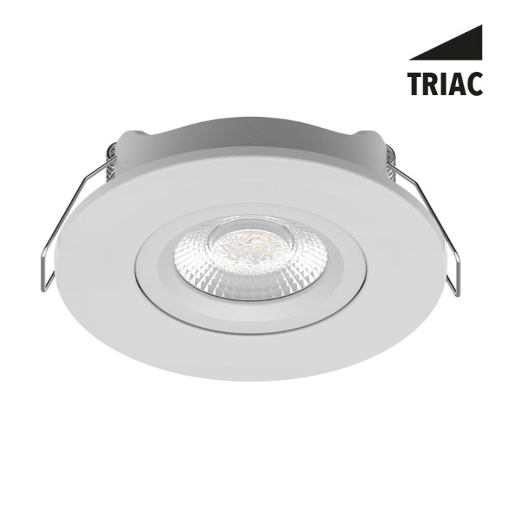 Solo Ii 3Cct (3-4-5K) Triac 8.5W 1050Lm Diamètre 102Mm