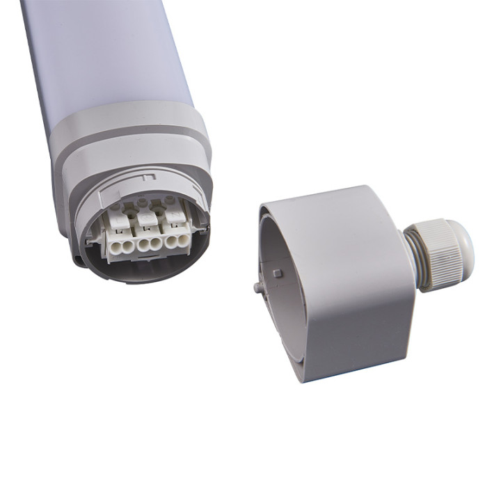 Réglette Led Étanche Vegas Iii 44W 1500Mm-4000K-Ip66-Ik08-Clii-6440Lm-Traversant