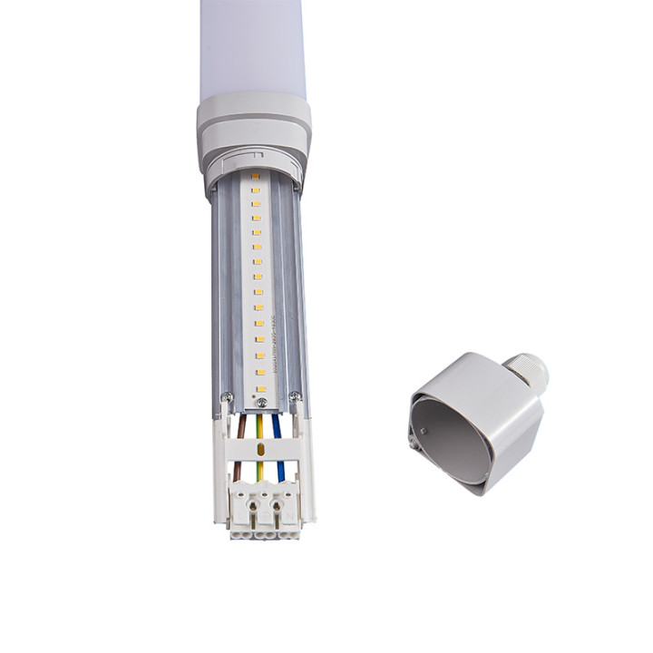Réglette Led Étanche Vegas Iii 44W 1500Mm-4000K-Ip66-Ik08-Clii-6440Lm-Traversant