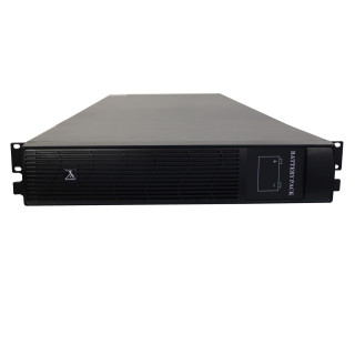 RACK BATTERIES 19' PROF 565MM 2U 16xBAT 12V/9AH 192V POUR 30015