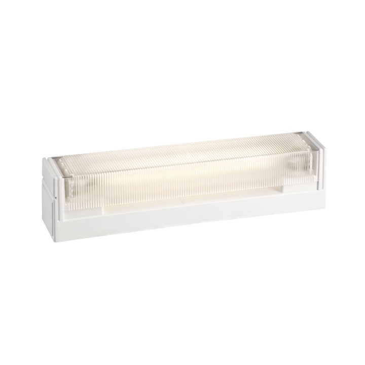 B.85C 17-Réglette S19 IP21 H.Vol a/inter+P a/lpe LED 7W 2700K 600lm incl, claire