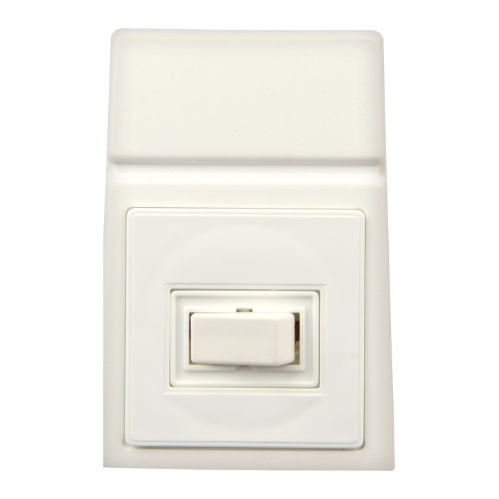 B.85C 17-Réglette S19 IP21 H.Vol a/inter+P a/lpe LED 7W 2700K 600lm incl, claire