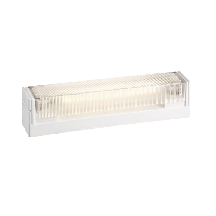 B.85C 17-Réglette S19 IP21 H.Vol a/inter+P a/lpe LED 7W 2700K 600lm incl, claire