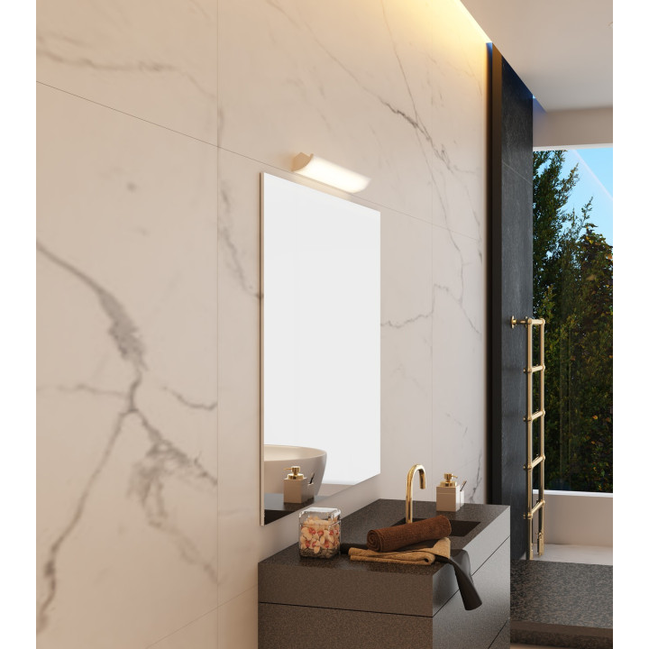 H2O - Réglette IP44 Vol.2, blanc, a/tube T5 LED 7W 4000K, 495lm, avec inter