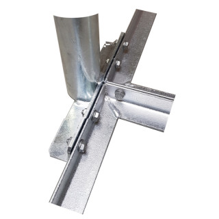 Roof palet 4 cadres sans blocs de béton (acier galvanisé)