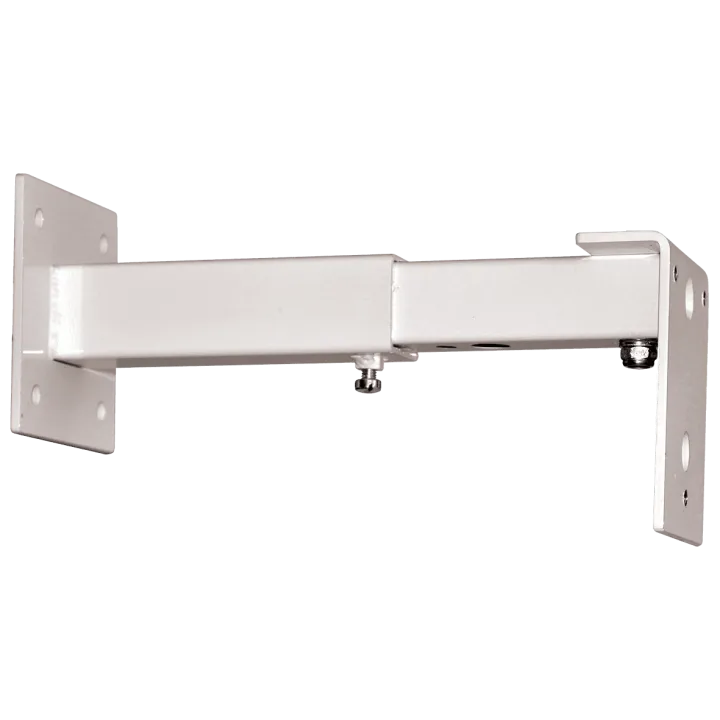 TCMT_A-B - Support Ventouse Tube Carre Mural ou sol Télescopique L80Xh200/290Xp80Mm