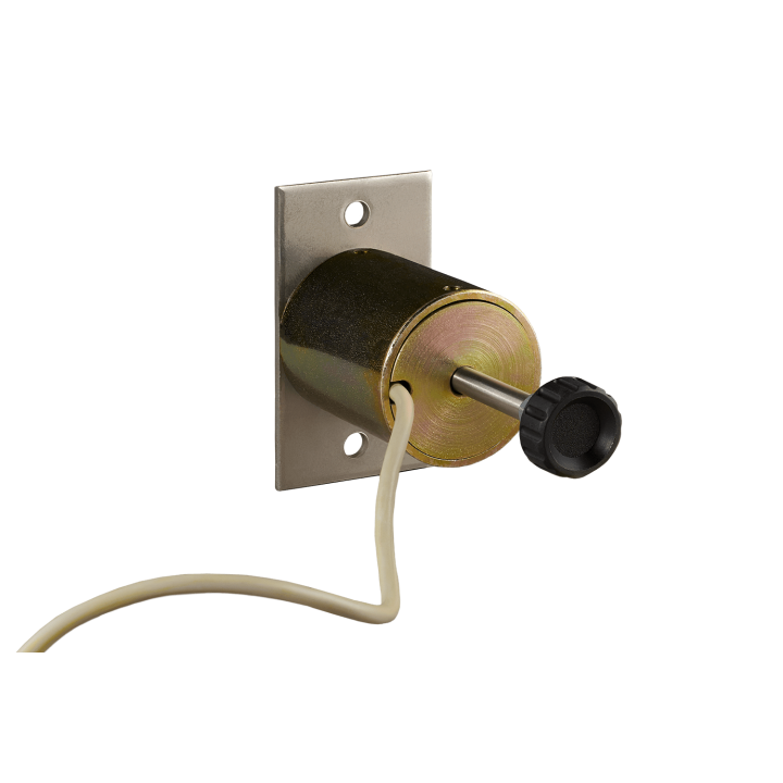 VSR40-55 spécial GMR - Verrou de sécurité - Verrouillage hors tension - pêne biseauté, OR90°G - 12VCC - 800daN - Horizontal