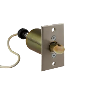 VSR40-55 spécial GMR - Verrou de sécurité - Verrouillage hors tension - pêne biseauté, OR90°G - 12VCC - 800daN - Horizontal
