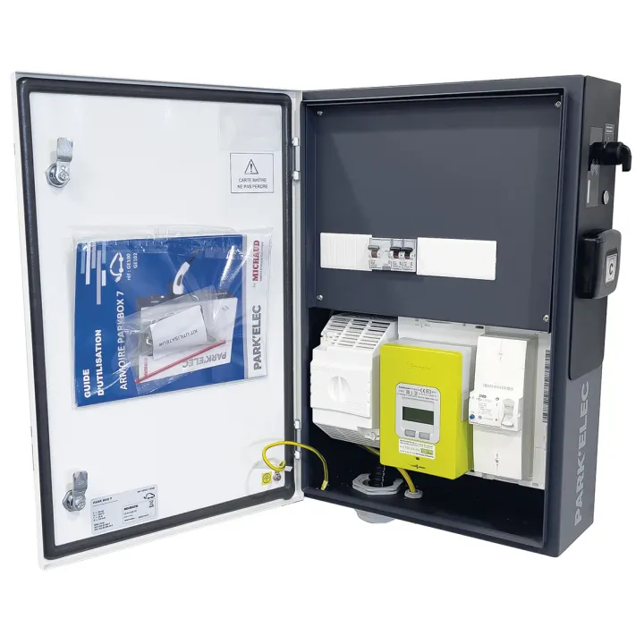 Armoire Parkbox 7 Monophasée Avec Prise Type 2S
