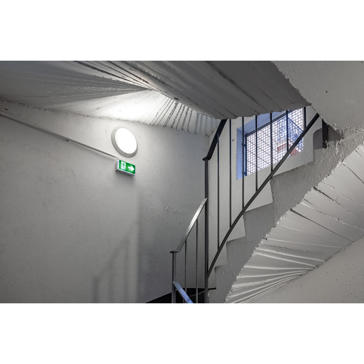 Voila Blanc Module LED 1800  3000K +Détecteur Pro+ Préavis-VAV