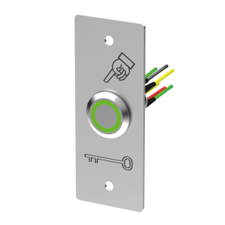 Bouton Poussoir Inox 19 Mm Vert/Blanc No+Nc + Pbp19_3